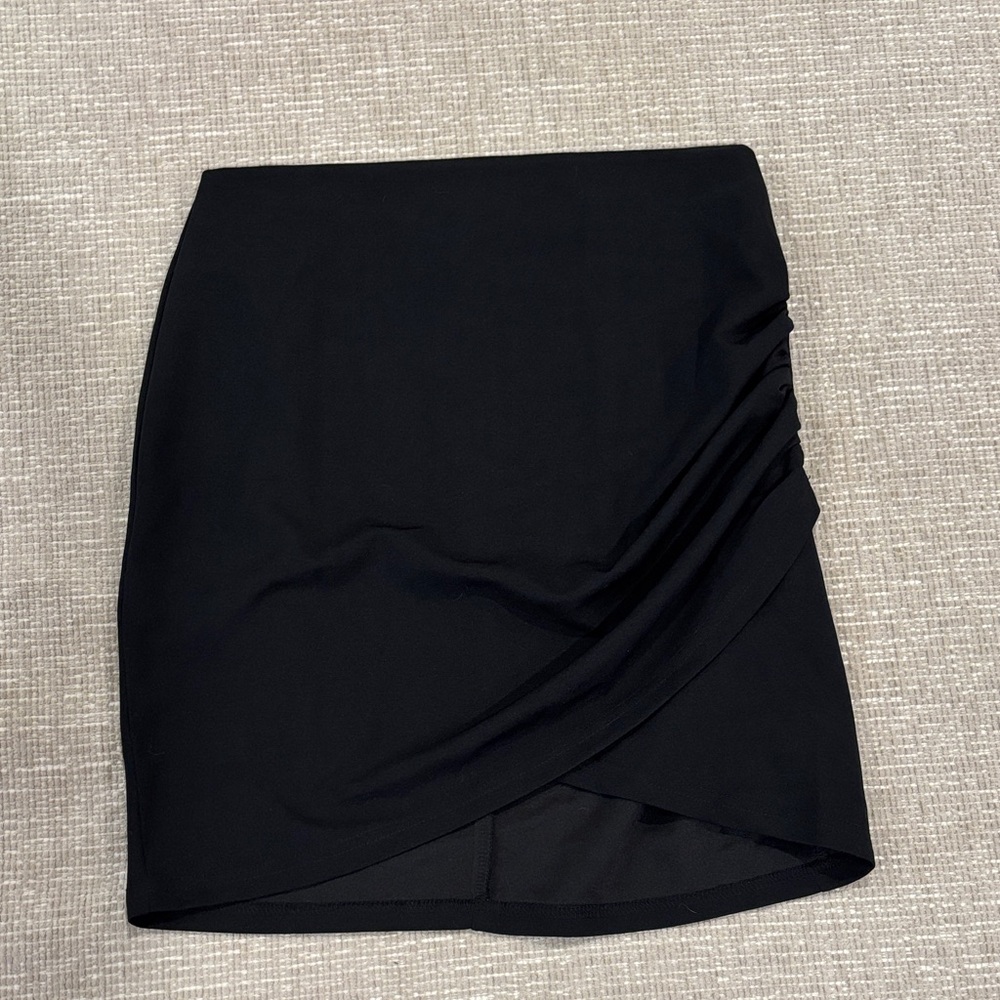 Cupshe Elegant Black Mini Pencil Skirt
